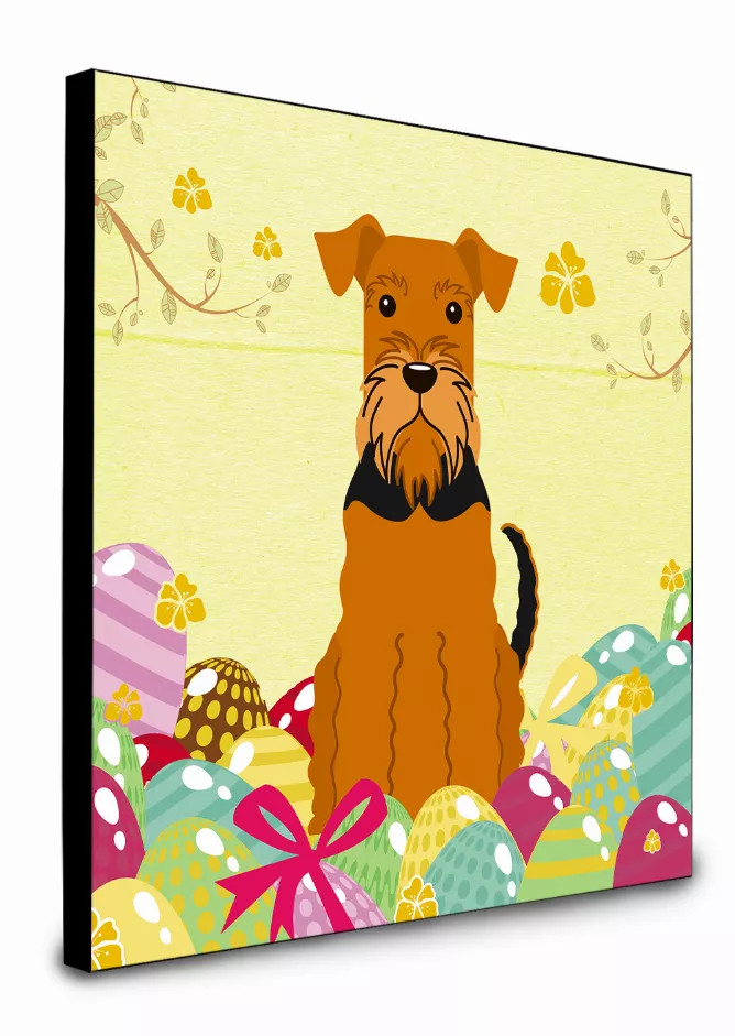 Easter Eggs Dog Artwork Wall Panel - S000213B001695P015087V003