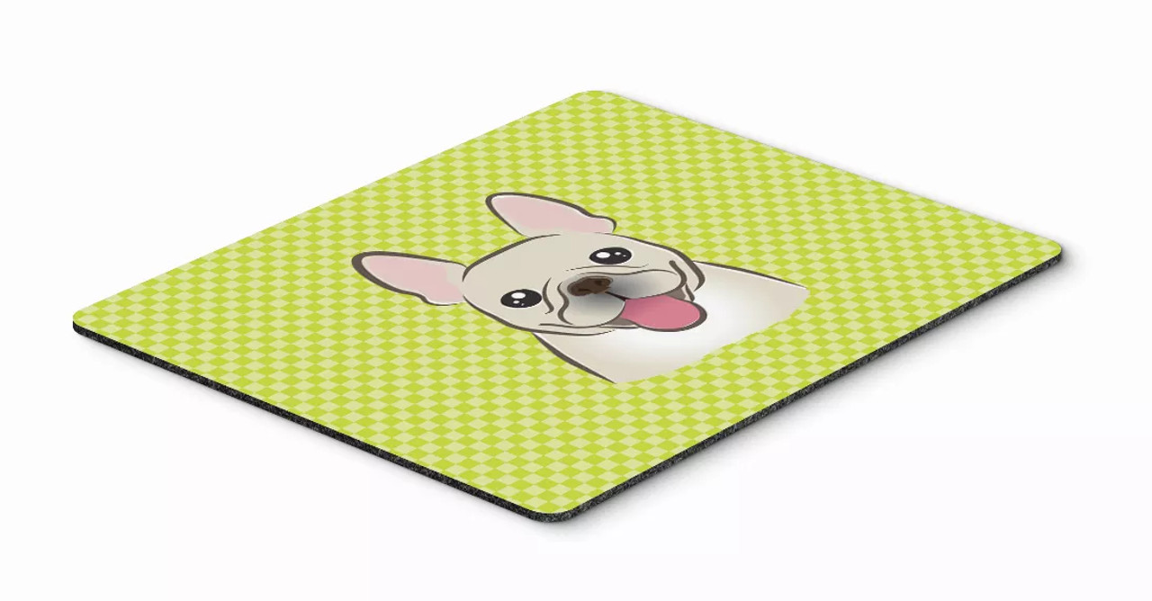 Checkerboard Design with Dog Mouse Pad, Hot Pad or Trivet - S000213B001695P044305V000