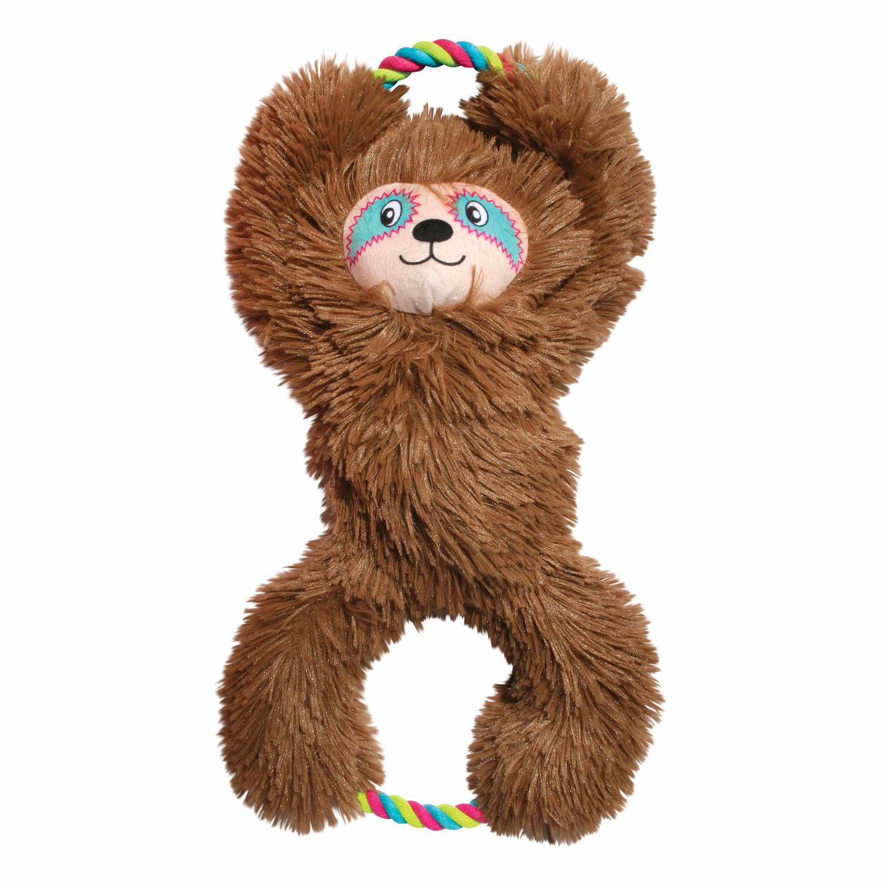 KONG Tuggz Sloth Dog Tug Toy XL