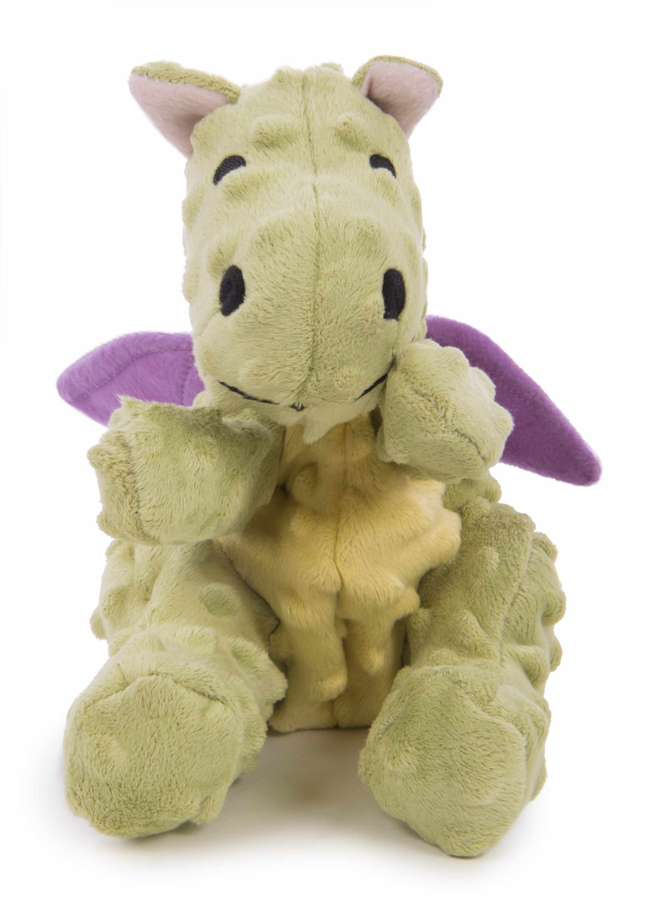 goDog Dragons Squeaky Plush Dog Toy - WWGD70639