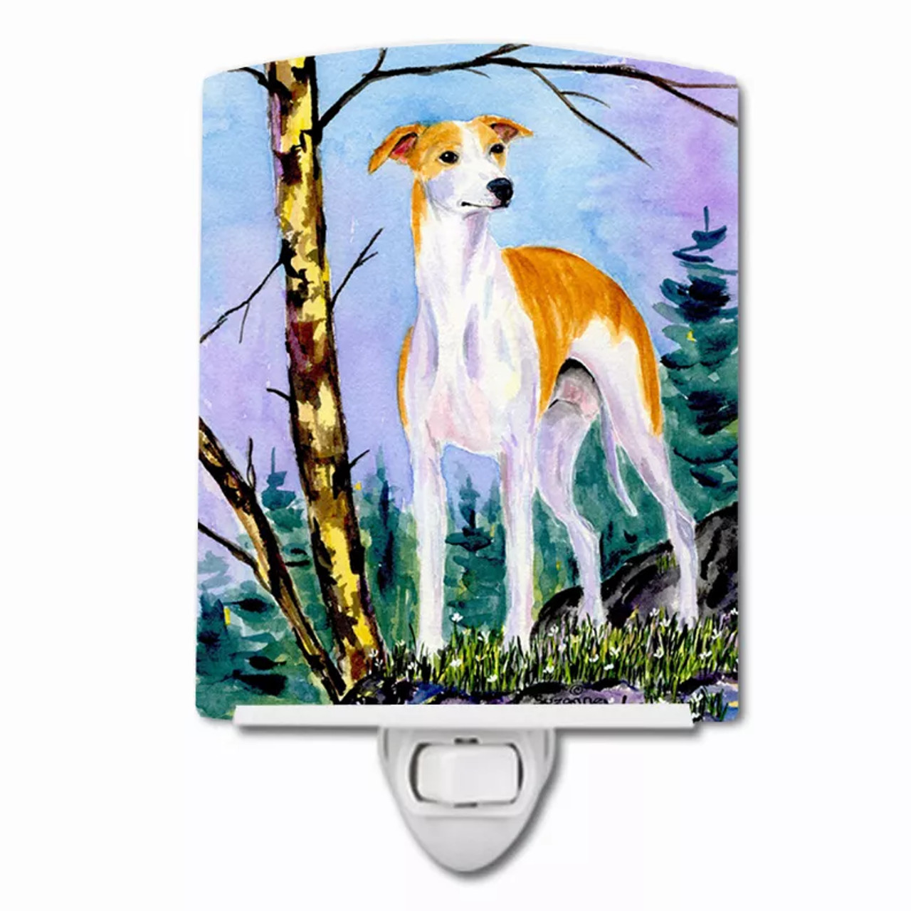 Dog Art Ceramic Night Light - S000213B001695P103913V000