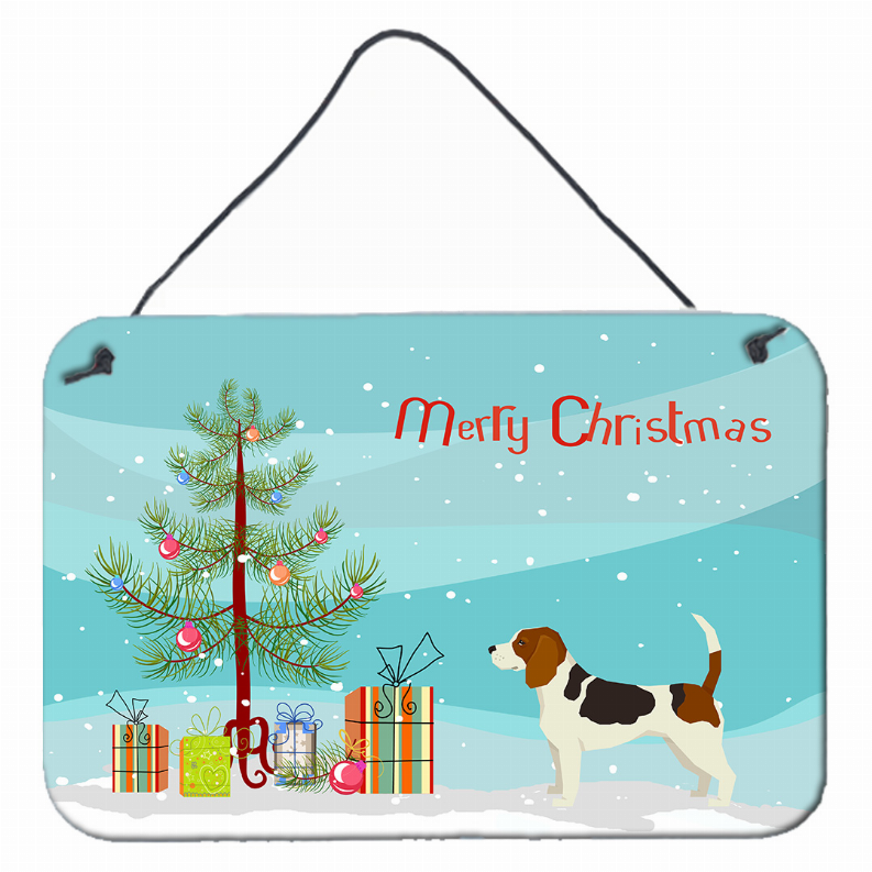 Christmas Tree Design with Dog Wall or Door Hanging Prints - S000213B001695P000720V000
