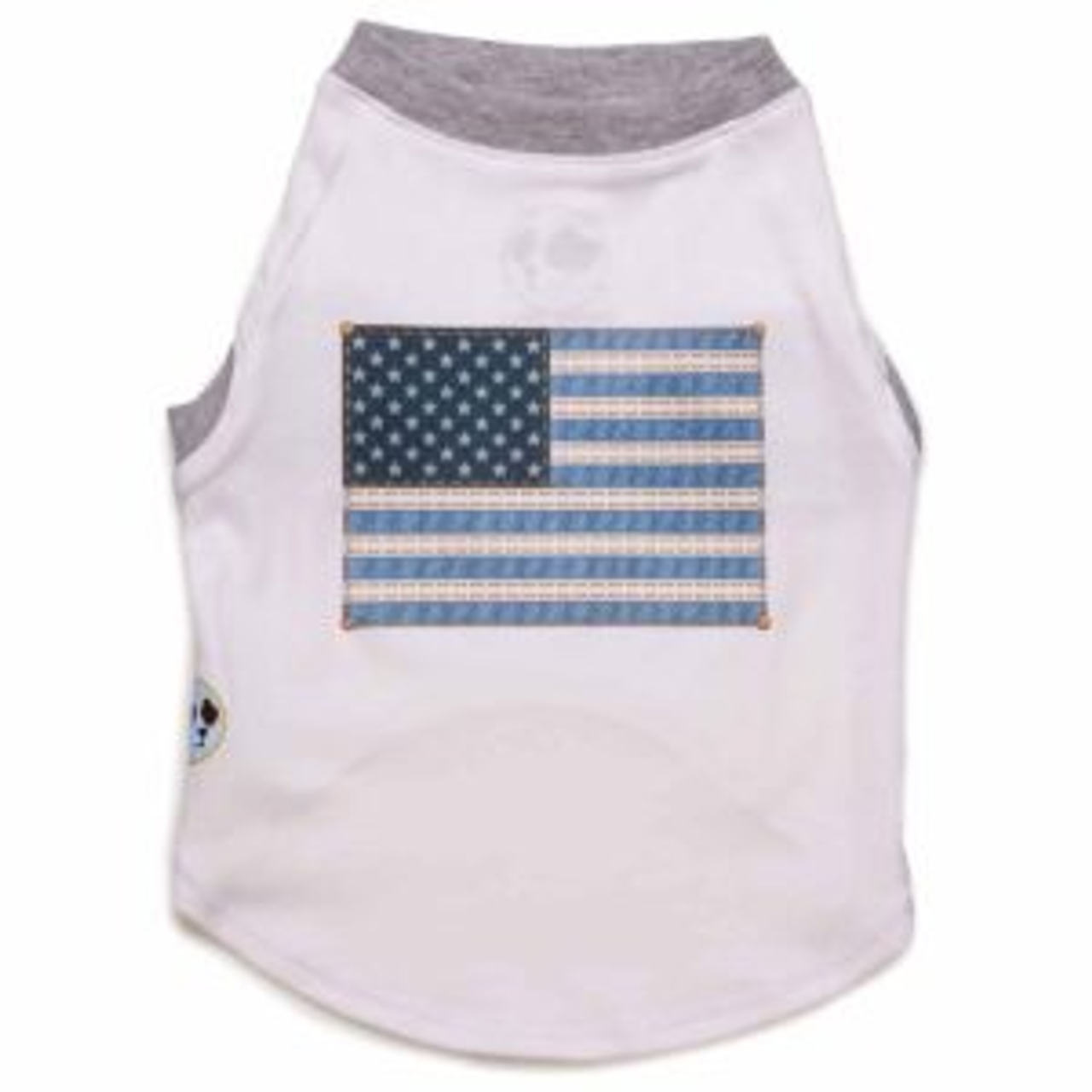 Denim Inspired American Flag Tee - S002536B002736P000013V002