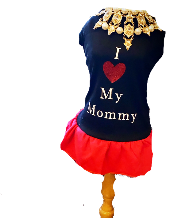 I Love  My Mommy Dress - S002142B002493P000858V004