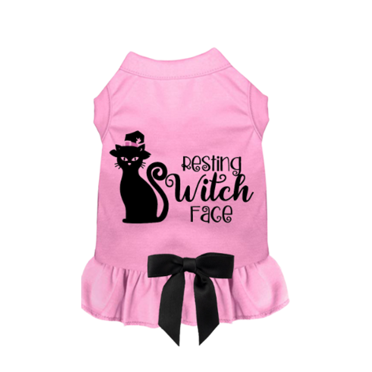 Resting Witch Face Dog Dress - S002142B002493P000982V004