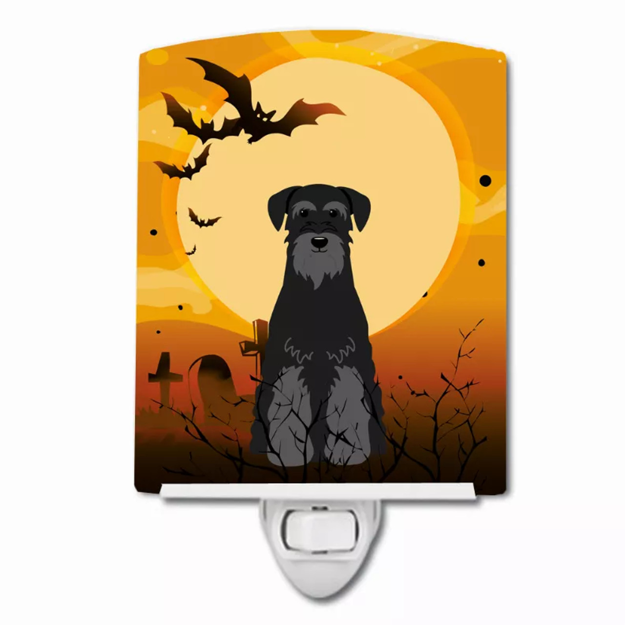Halloween Design with Dog Ceramic Night Light - S000213B001695P099835V000