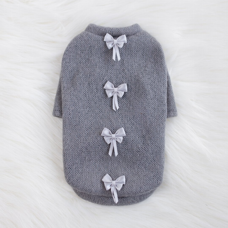 Dainty Bow Sweater - S000612B001566P000098V006