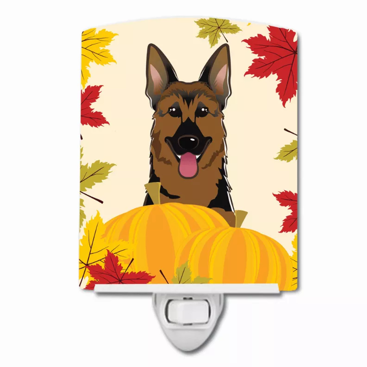 Thanksgiving Design with Dog Ceramic Night Light - S000213B001695P099348V000