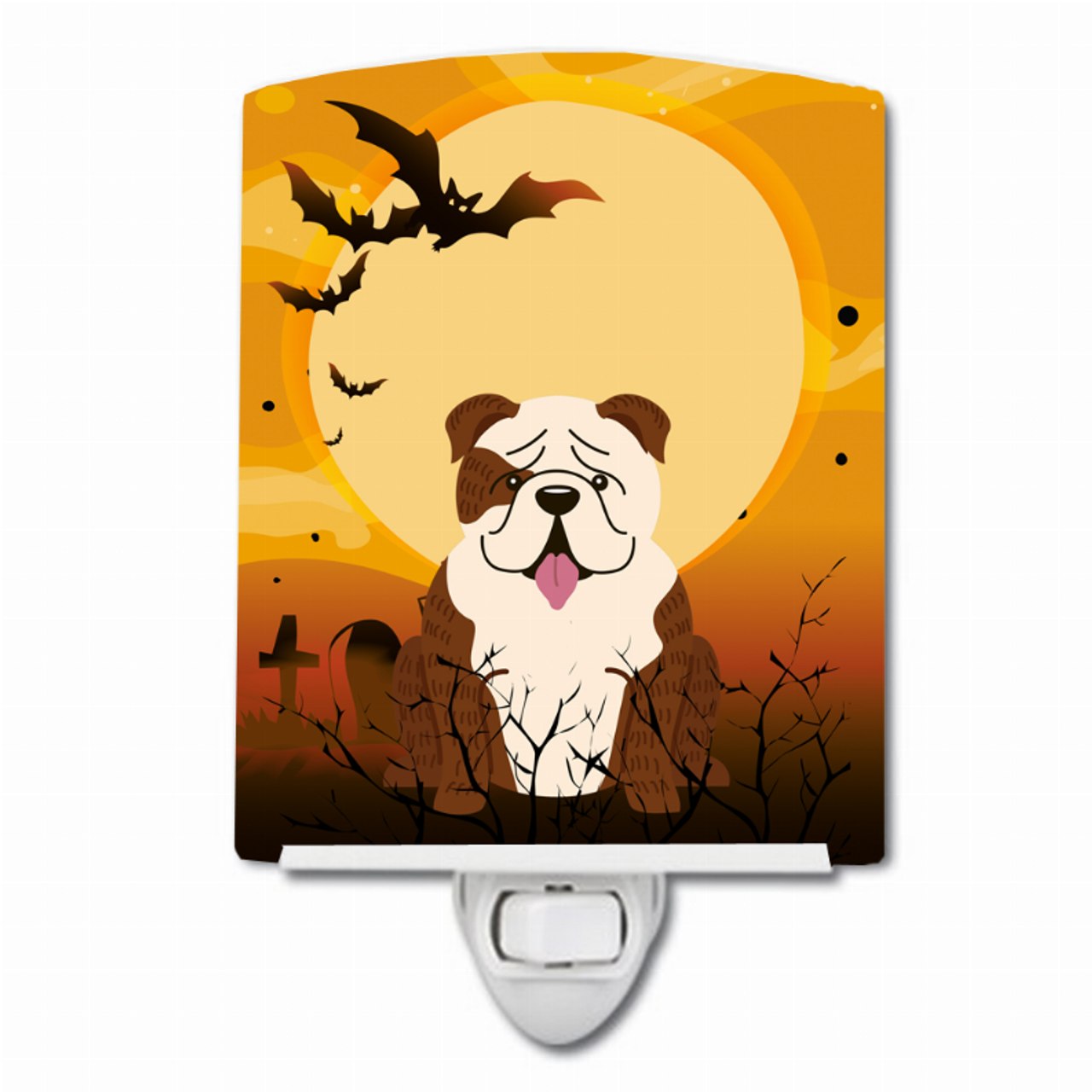 Halloween Design with Dog Ceramic Night Light - BB4387CNL