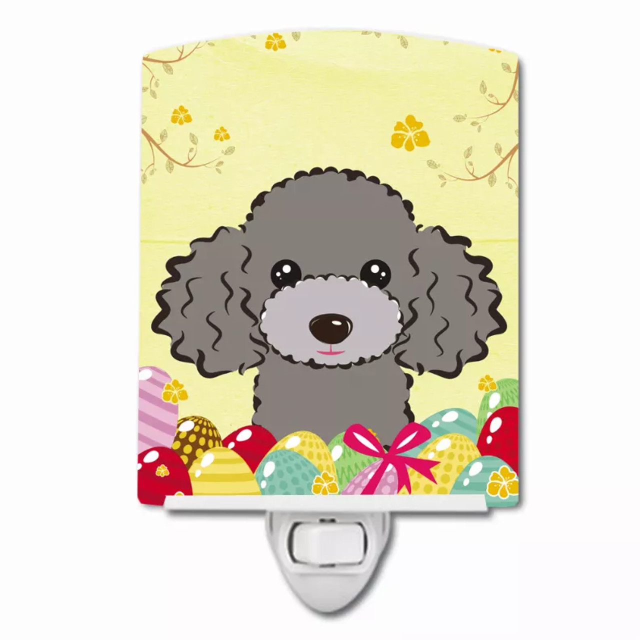 Easter Egg Hunt Design with Dog Ceramic Night Light - S000213B001695P099272V000