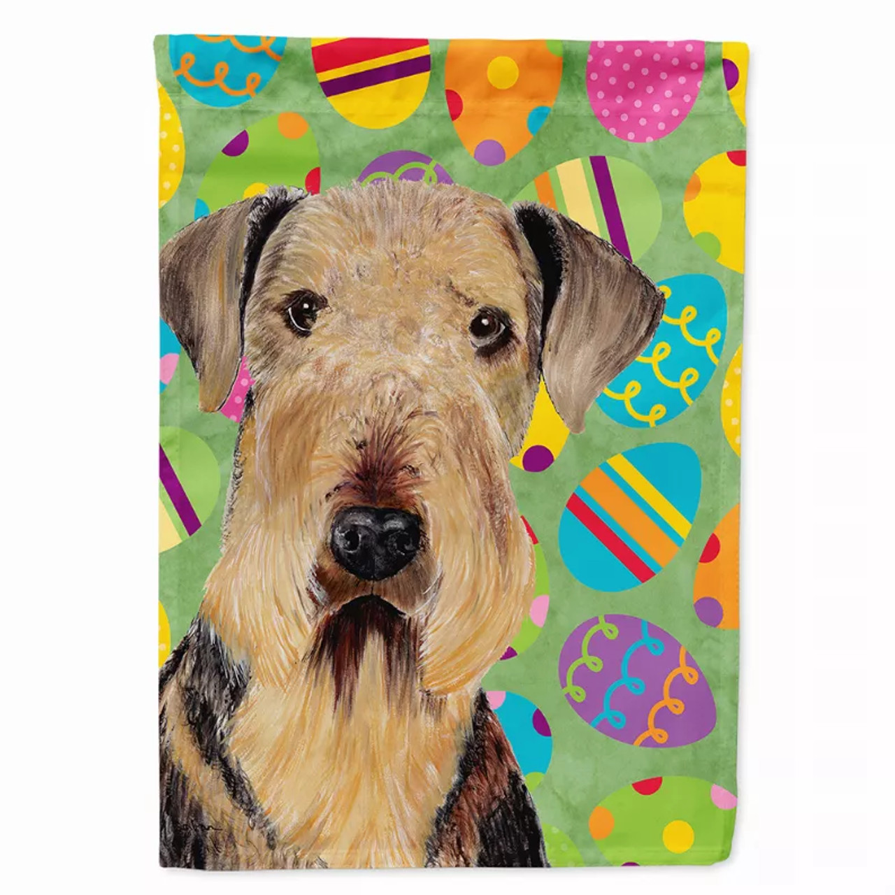 Easter Eggtravaganza with Dog Flag Garden Size - S000213B001695P048949V000