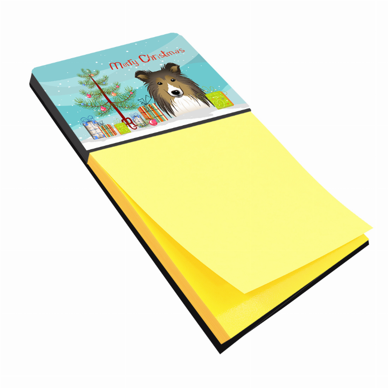 Seasonal Holiday Dog Art Sticky Note Holder - BB1614SN