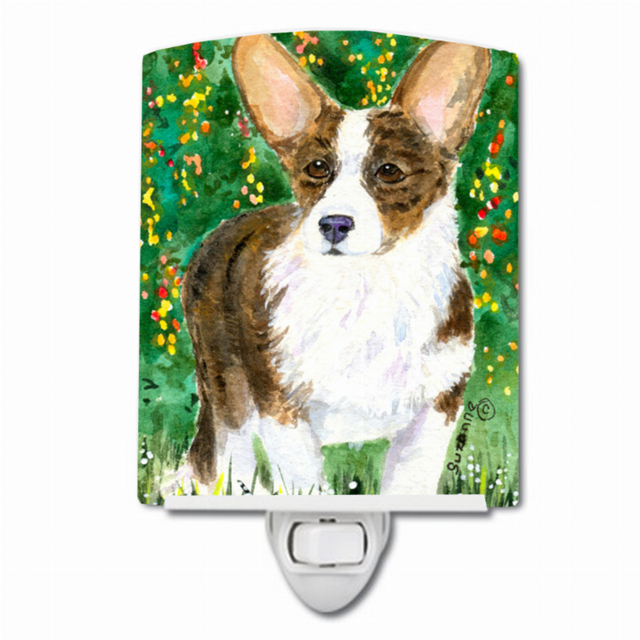 Dog Art Ceramic Night Light - SS8970CNL