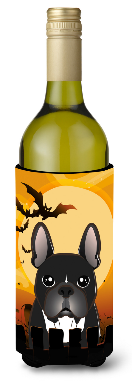 Halloween with Dog Design Wine Bottle Hugger - S000213B001695P056893V000