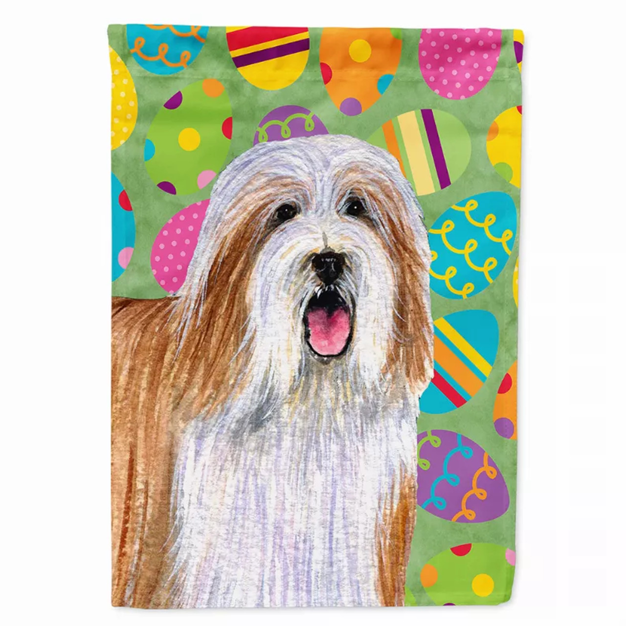 Easter Eggtravaganza with Dog Flag Garden Size - S000213B001695P048875V000