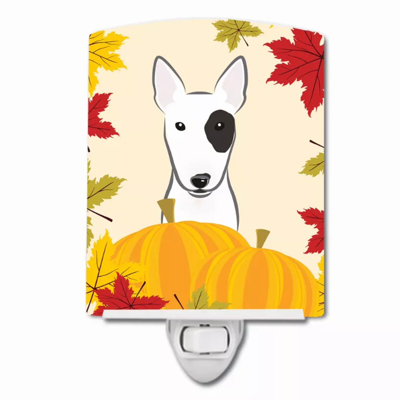 Thanksgiving Design with Dog Ceramic Night Light - S000213B001695P099346V000