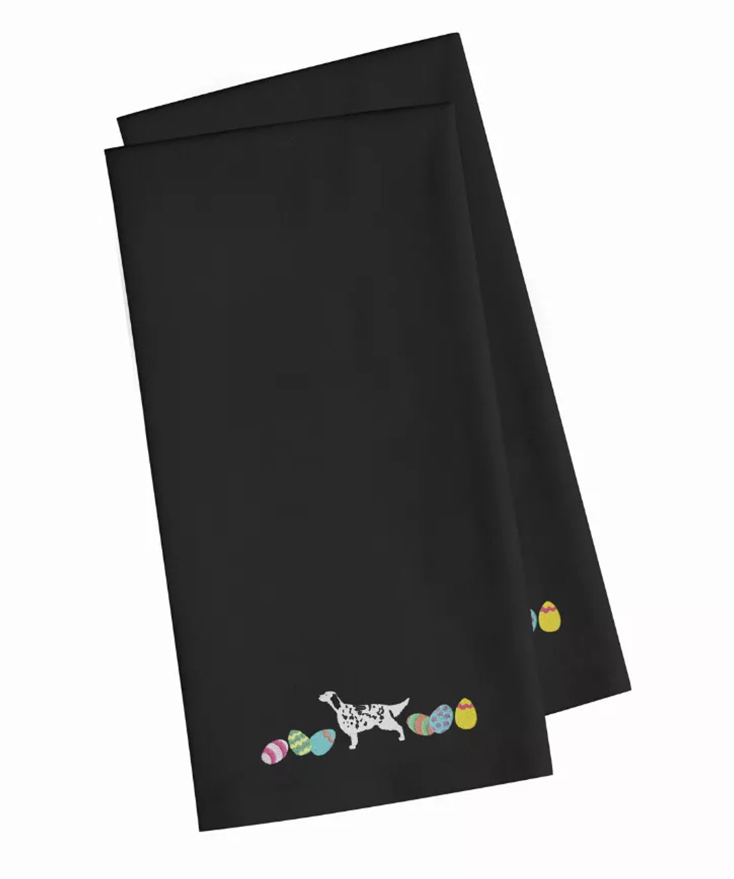 Easter Dog Design Embroidered Kitchen Towel Set of 2 - S000213B001695P114854V000