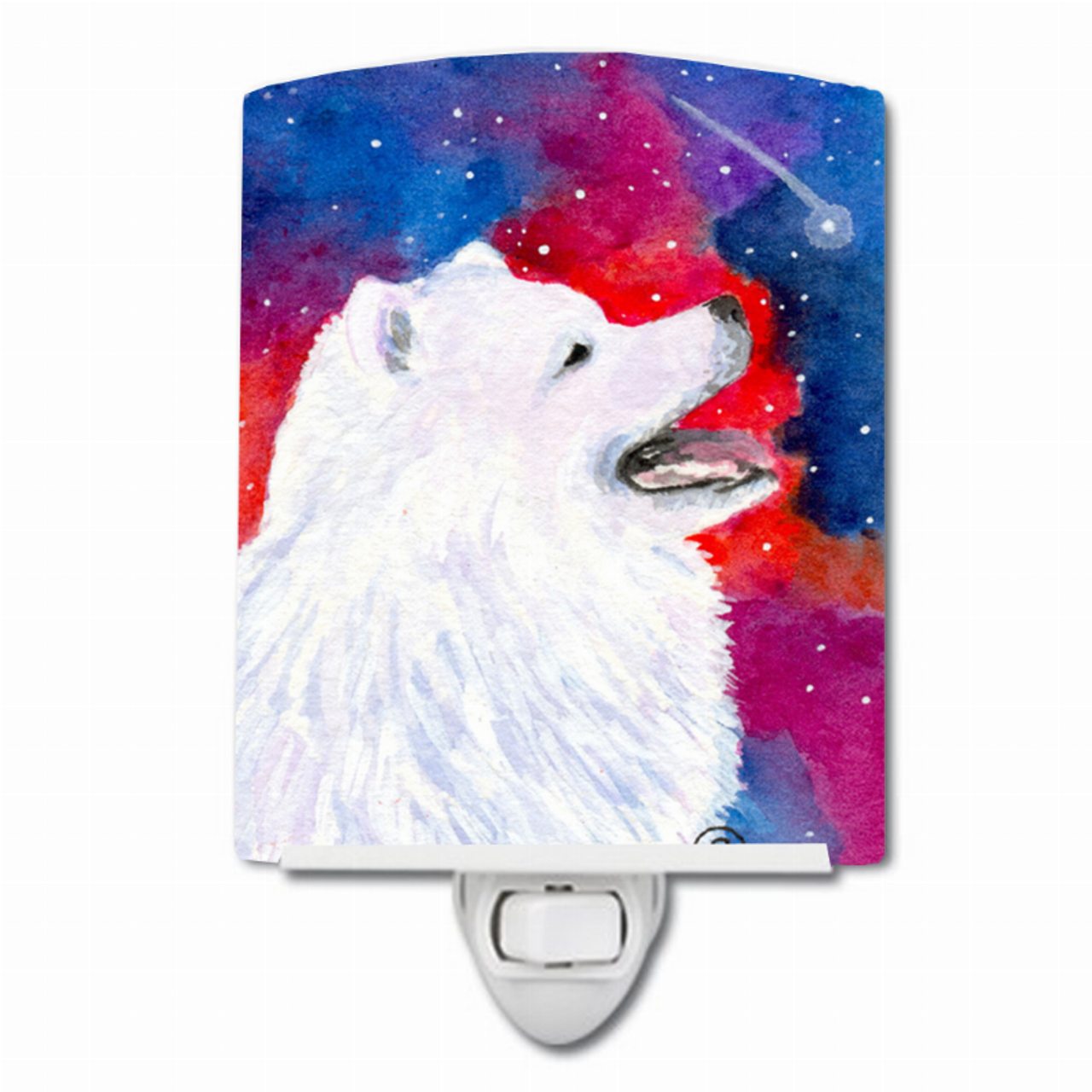 Dog Art Ceramic Night Light - SS8752CNL