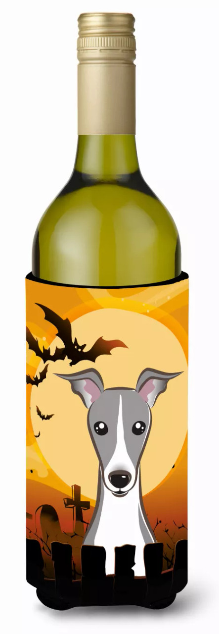 Halloween with Dog Design Wine Bottle Hugger - S000213B001695P056902V000