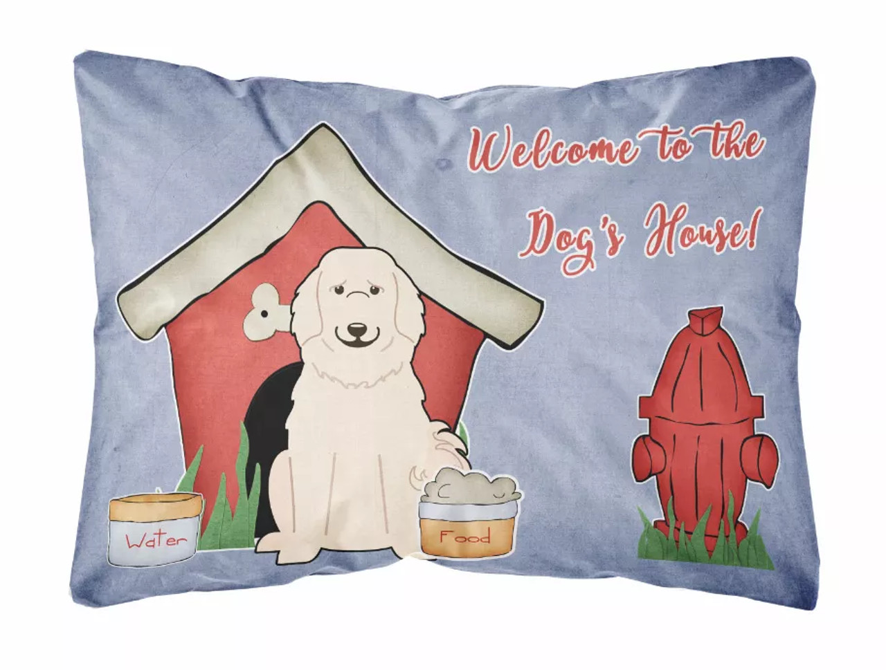 Dog House Collection Canvas Fabric Decorative Pillow - S000213B001695P071735V000