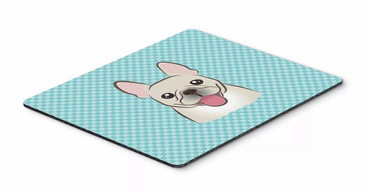 Checkerboard Design with Dog Mouse Pad, Hot Pad or Trivet - S000213B001695P044181V000