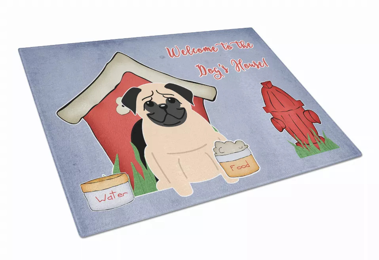 Dog House Collection Glass Cutting Board Large - S000213B001695P070089V005