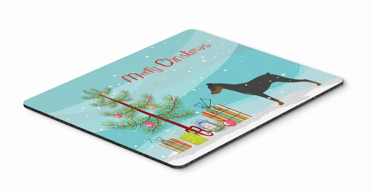 Dog Breed Merry Christmas Tree Mouse Pad, Hot Pad or Trivet - S000213B001695P071830V000