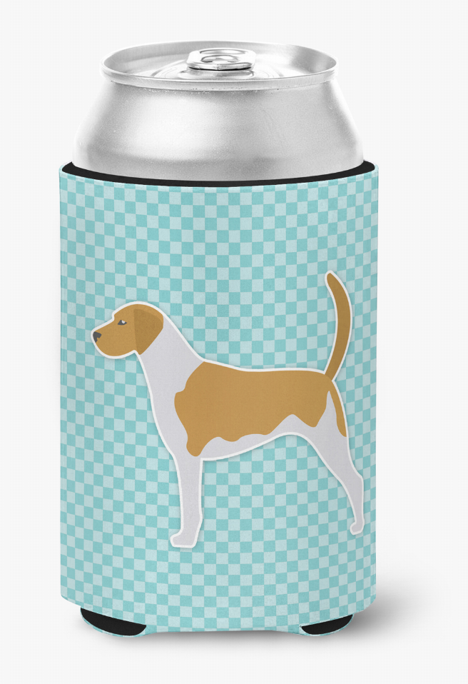 Dog Profile Checkerboard Can or Bottle Hugger - S000213B001695P073024V000