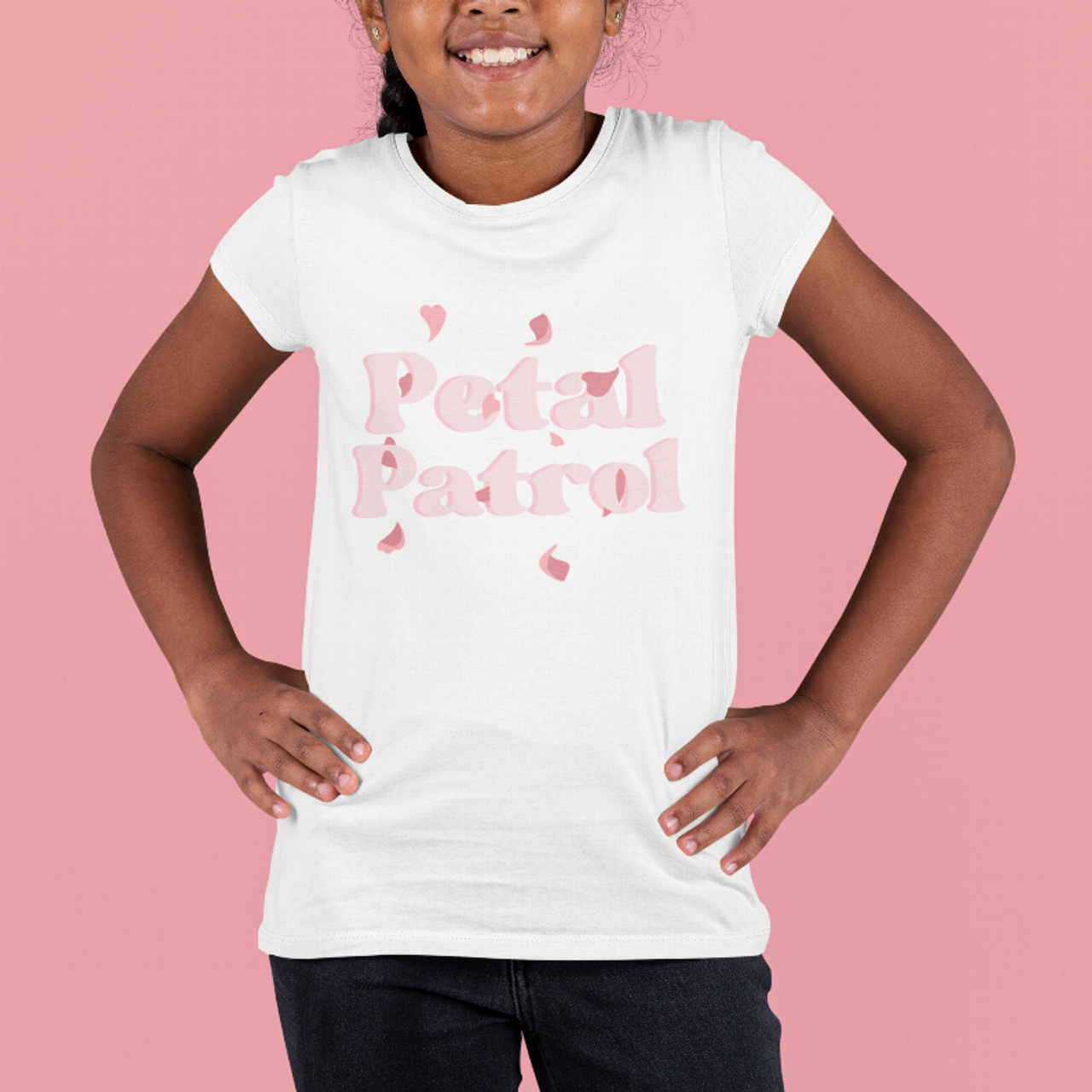 Petal Patrol Flower Girl Tee - S001382B001943P000055V003