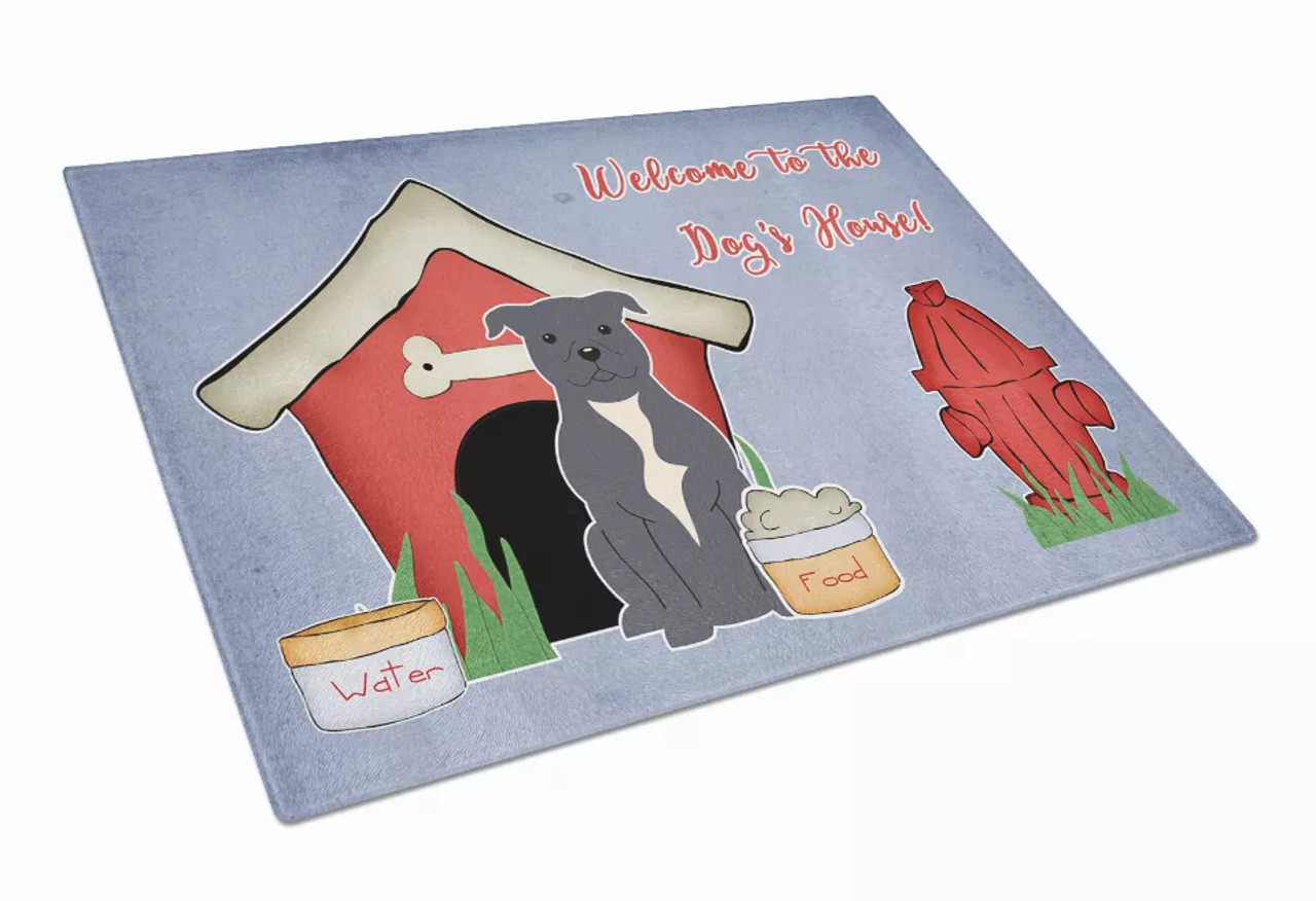Dog House Collection Glass Cutting Board Large - S000213B001695P070092V008