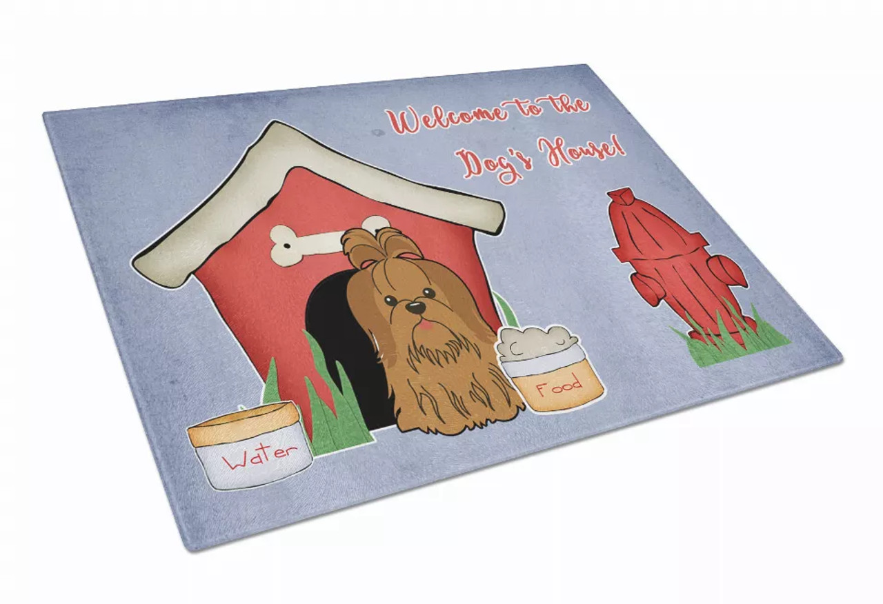 Dog House Collection Glass Cutting Board Large - S000213B001695P070092V014