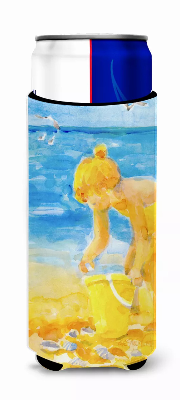 Little Girl at the b Ultra Hugger for slim cans