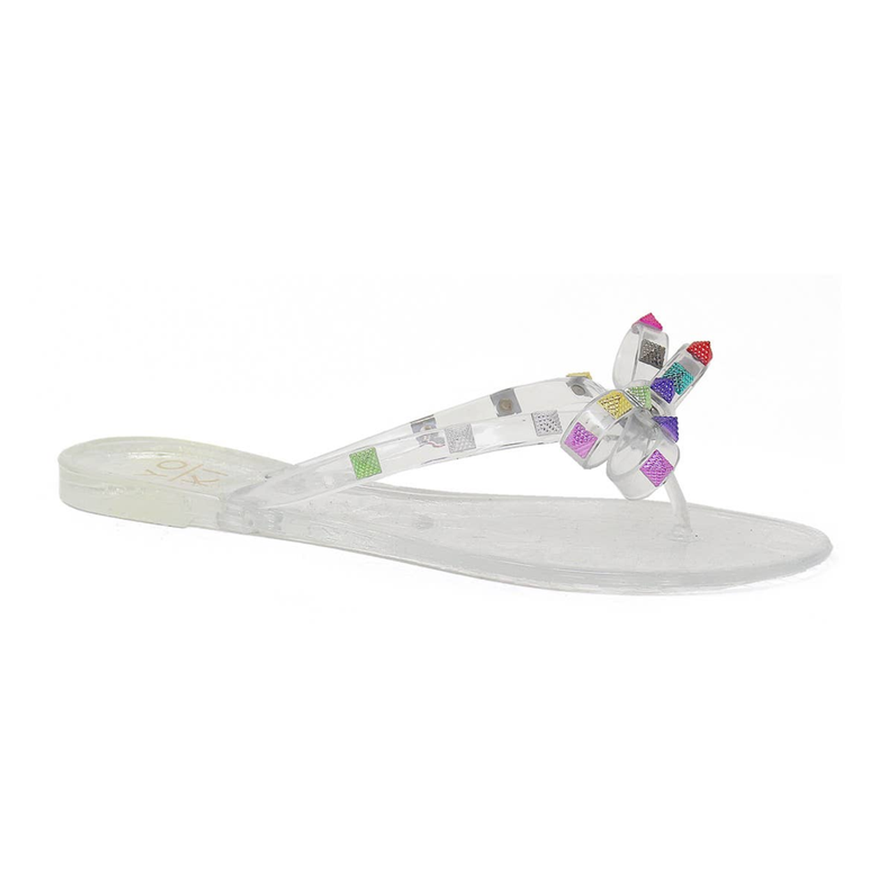 AURORA-24 Women's Flat EVA Jelly Sandal beach slide