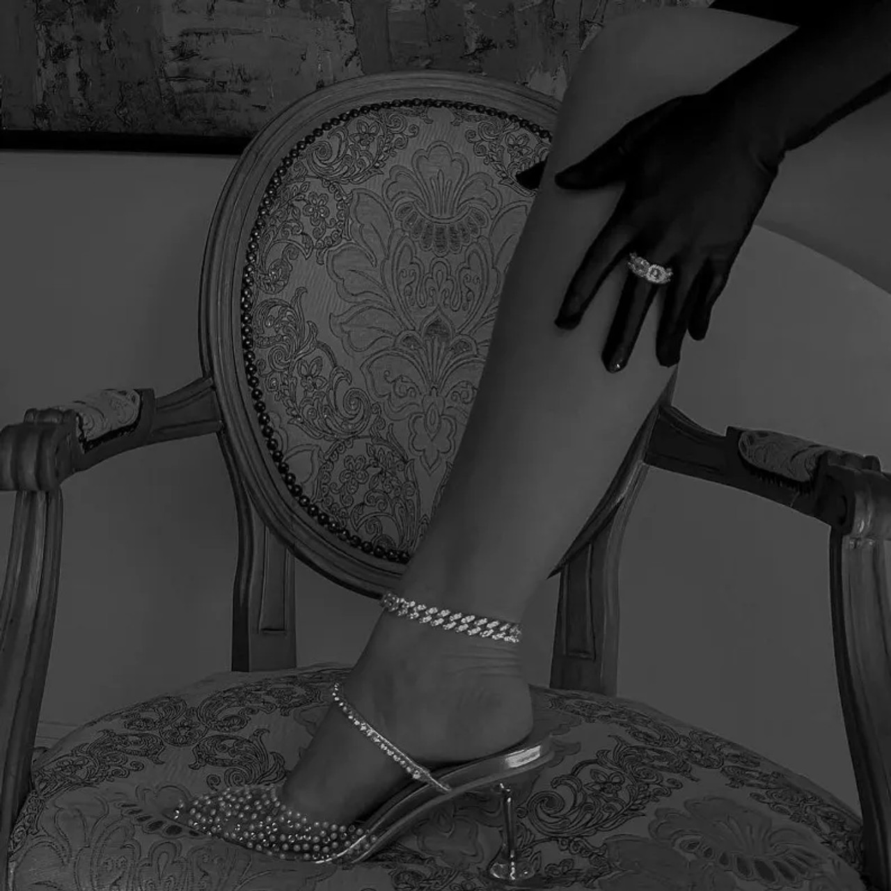 Diamonds & Cigars Anklet - 10512-2