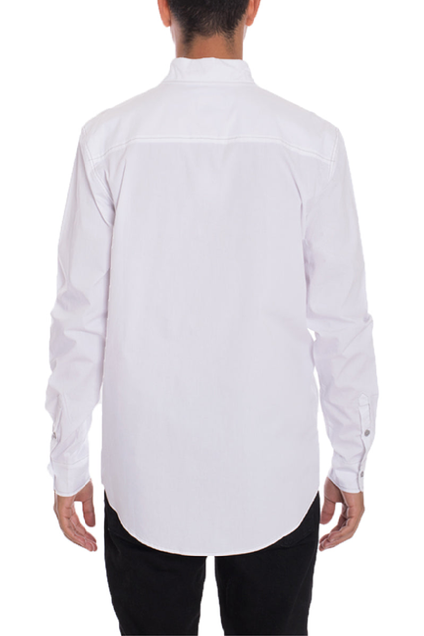 Weiv Long Sleeve Shirts White