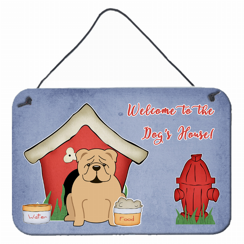 Dog House Collection Design with Dog Wall or Door Hanging Prints - BB2878DS812