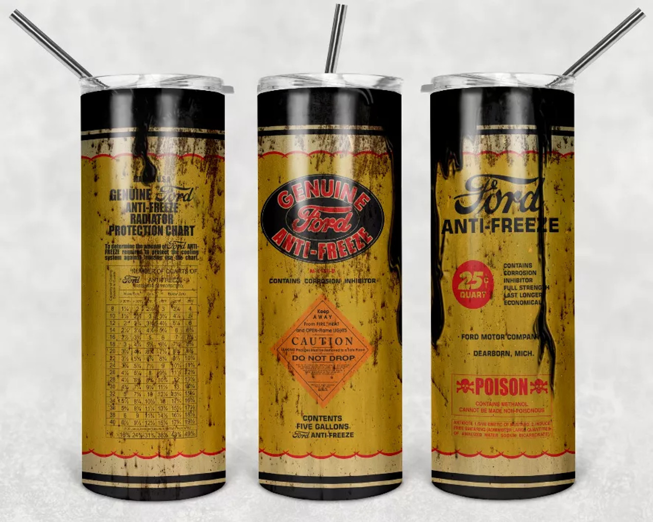 20oz Cars, Oil, Tools Tumbler (46 Designs Available) - 177300014245