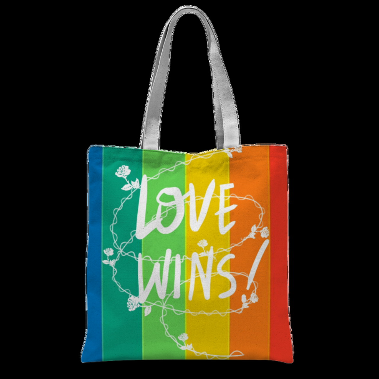 Love Wins Classic Sublimation Tote Bag