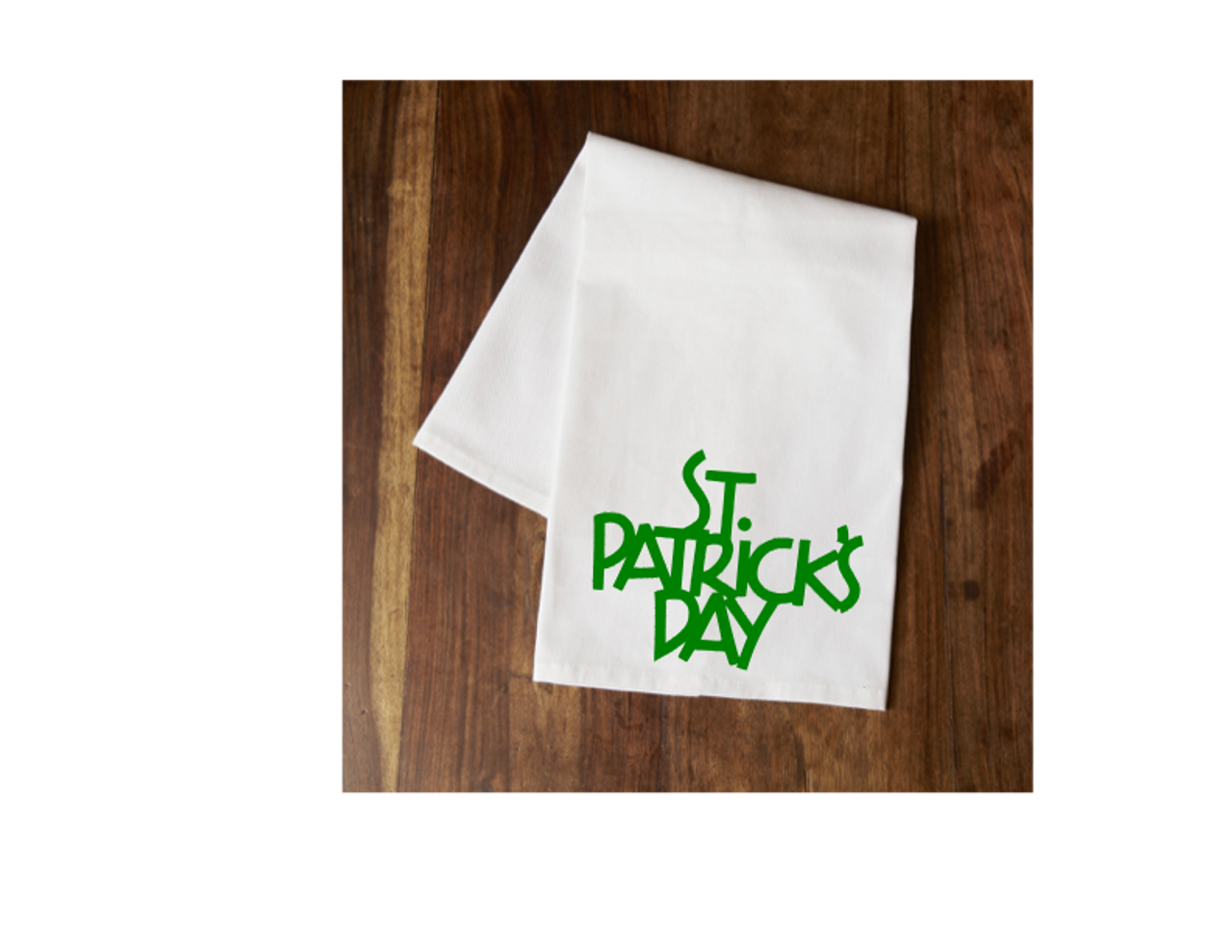 St. Patrick's Day Tea Towel 1