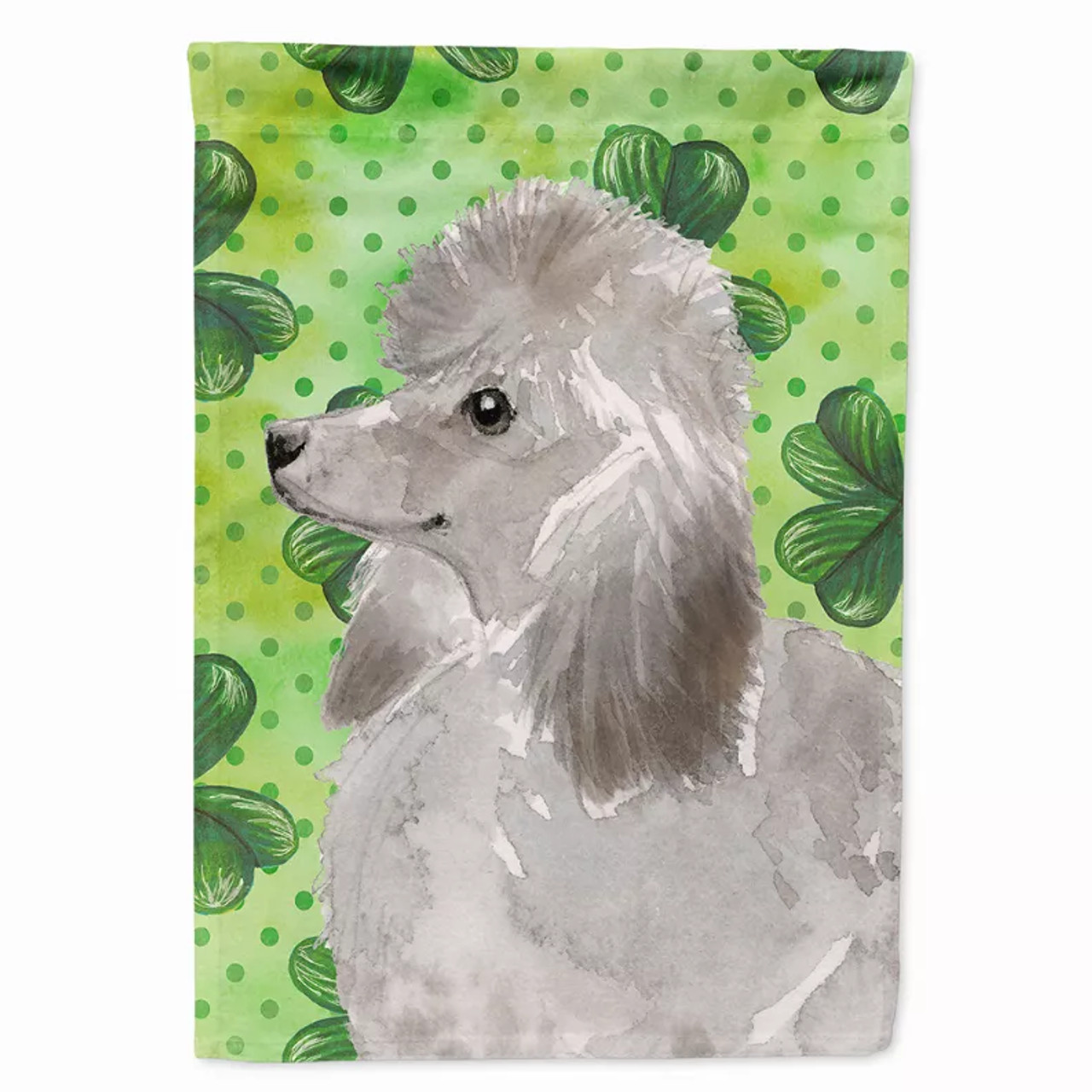 St. Patrick's/Dog Breed Themed Flag Canvas