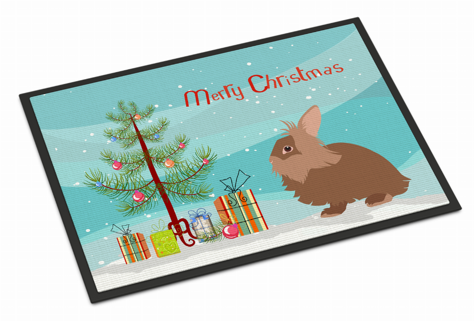 Rabbit Art Christmas Indoor or Outdoor Mat - BB9327MAT