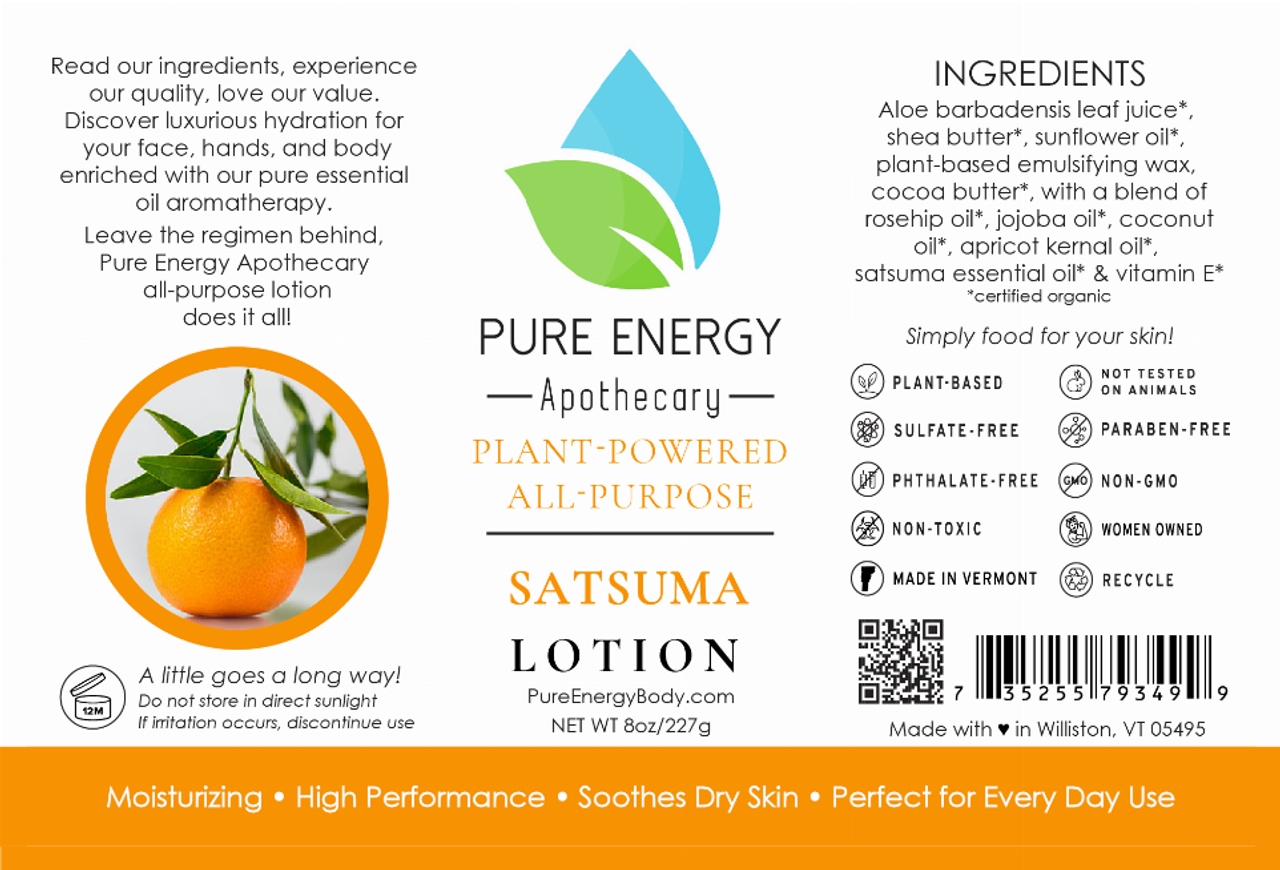 Natural All Purpose Lotion