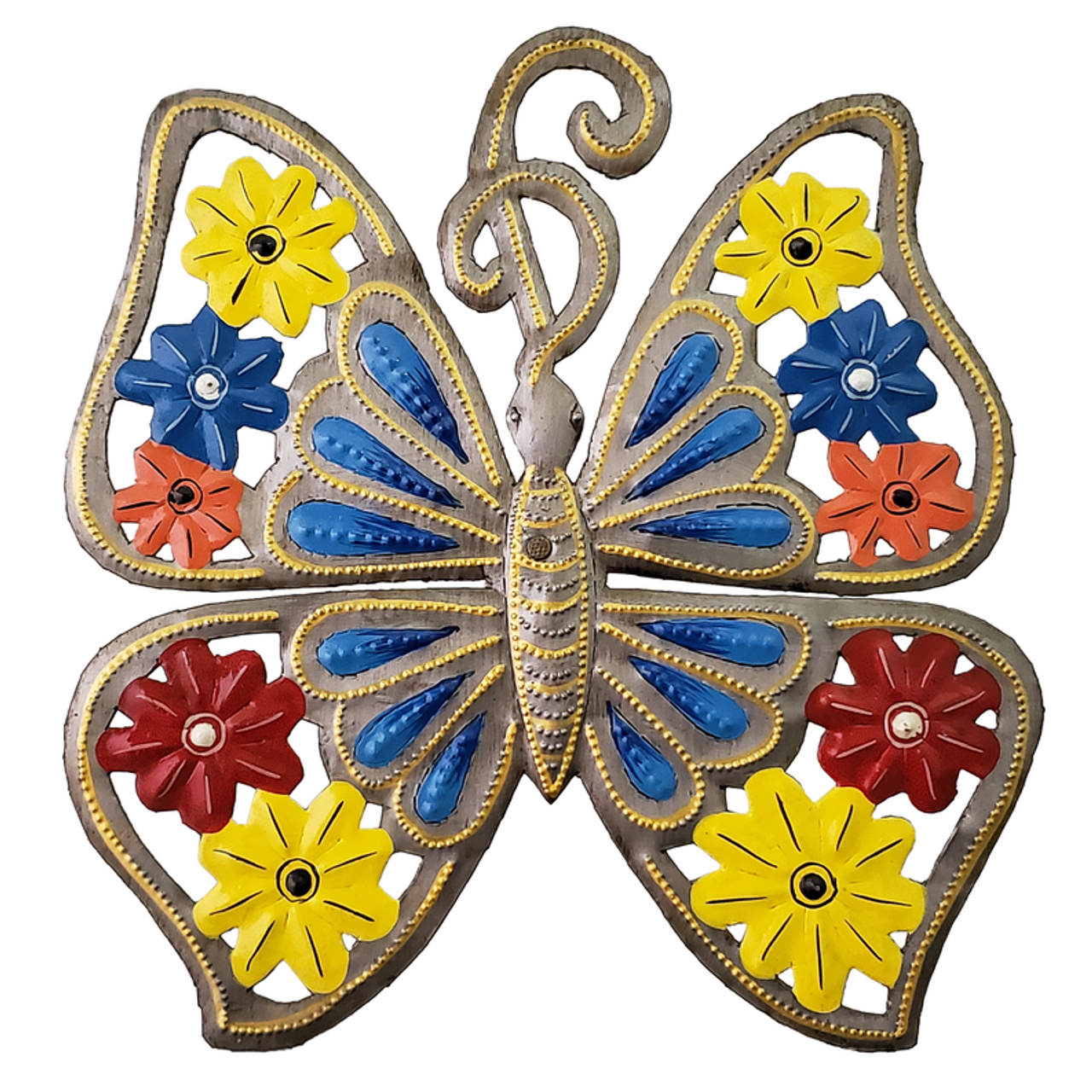 Painted Blue Butterfly
