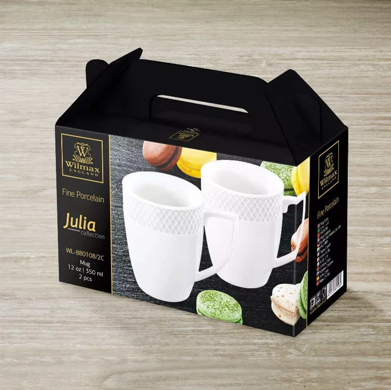 [ Set of 6 ] MUG 12 FL OZ | 350 ML