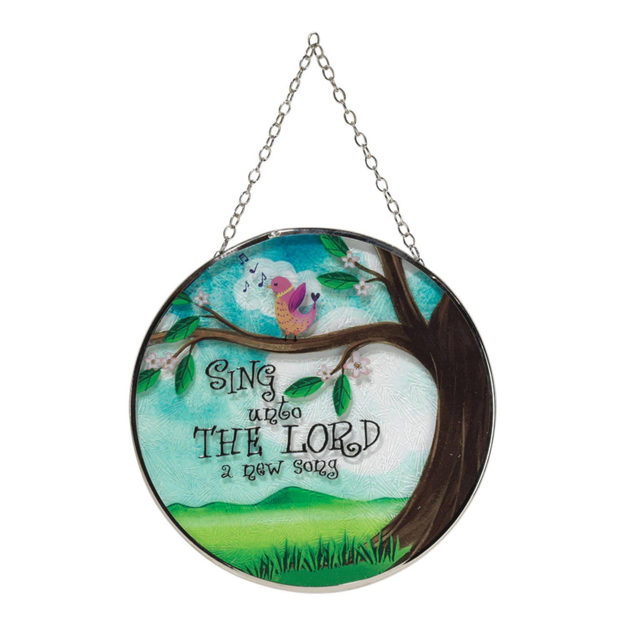 Sing Unto The Lord A New Song Suncatcher