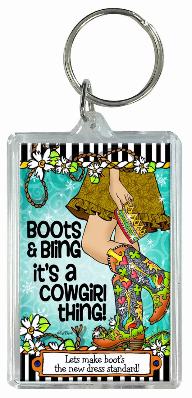 TingleBoot Keychain - KC062-WS