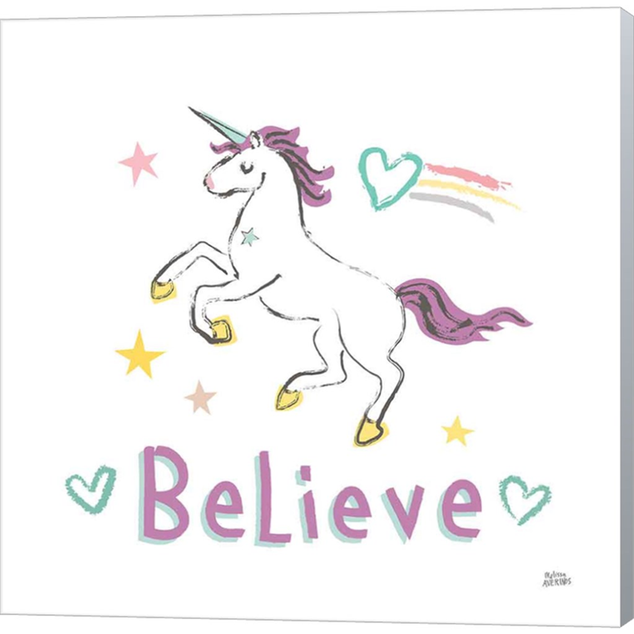 Rainbow Dream VI by Melissa Averinos, Canvas Art - C1079243-0120000-ACCQAMA