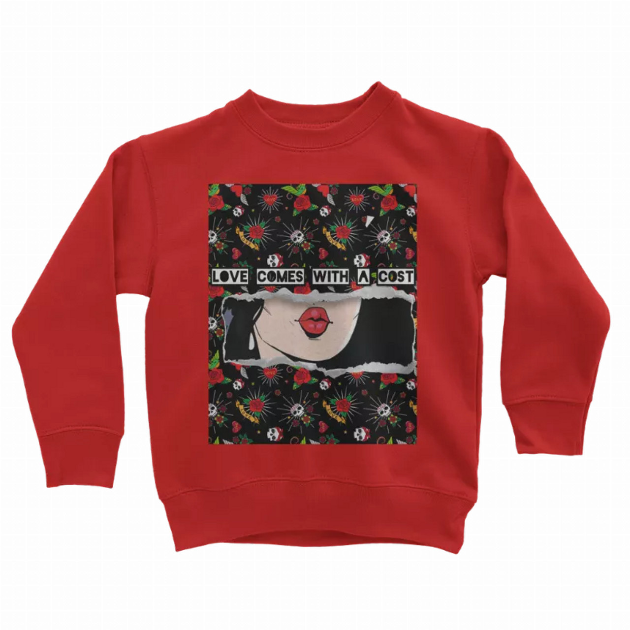 Love Cost Classic Kids Sweatshirt - S001662B002171P000172V026