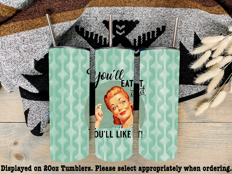 Eat It Steel Tumbler