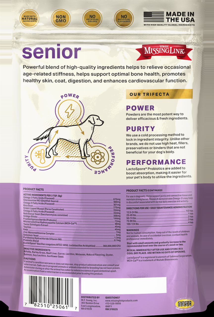 Missing Link - Original - Senior Formula Dog